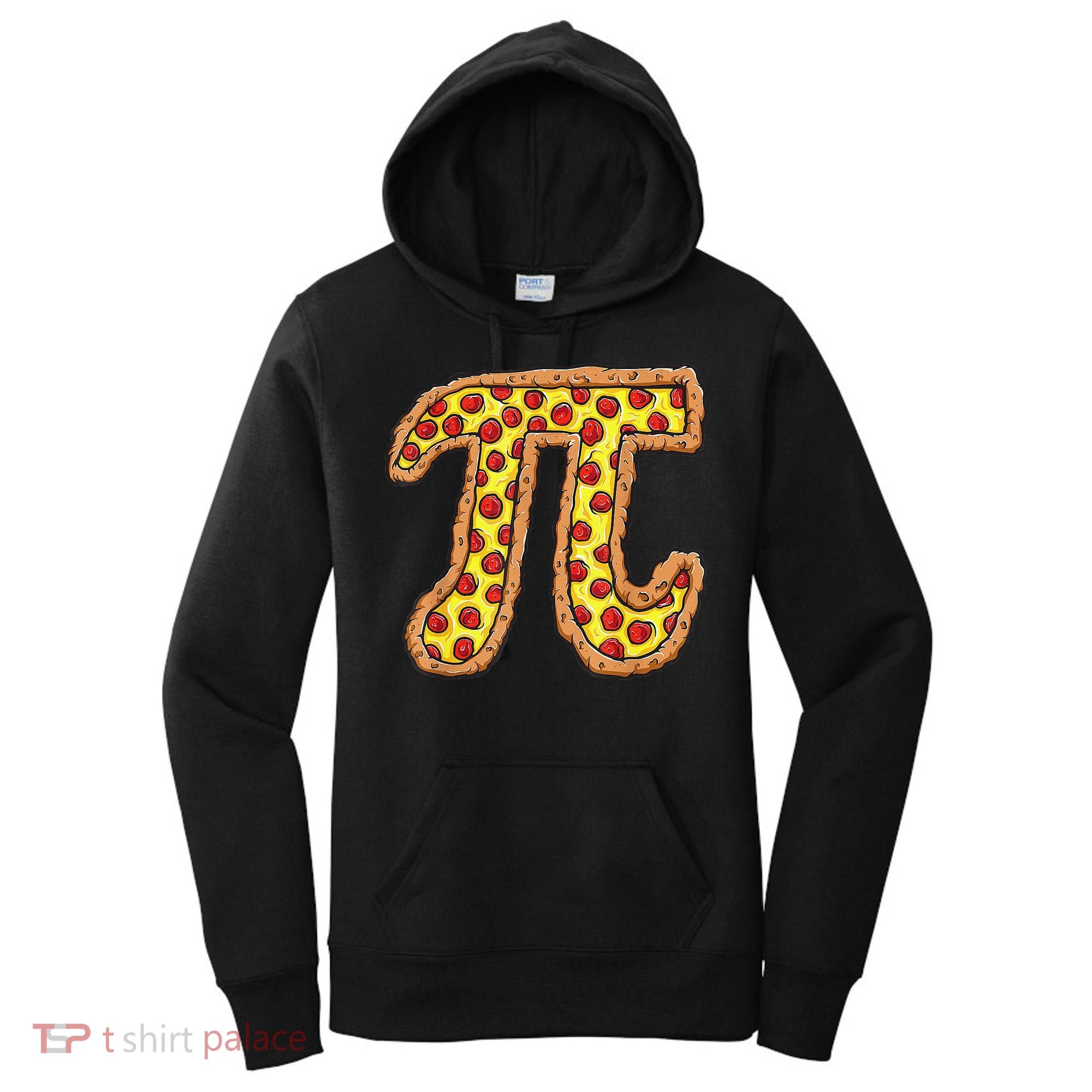 Pizza Pi Funny Pi day gift funny Pizza Women's Hoodie