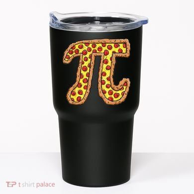 Pizza Pi Funny Pi day gift funny Pizza Tumbler