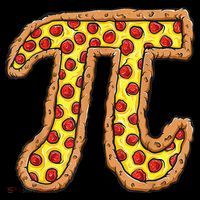 Pizza Pi Funny Pi day gift funny Pizza Toddler Hoodie thumb 2