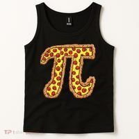 Pizza Pi Funny Pi day gift funny Pizza Tank Top thumb 2