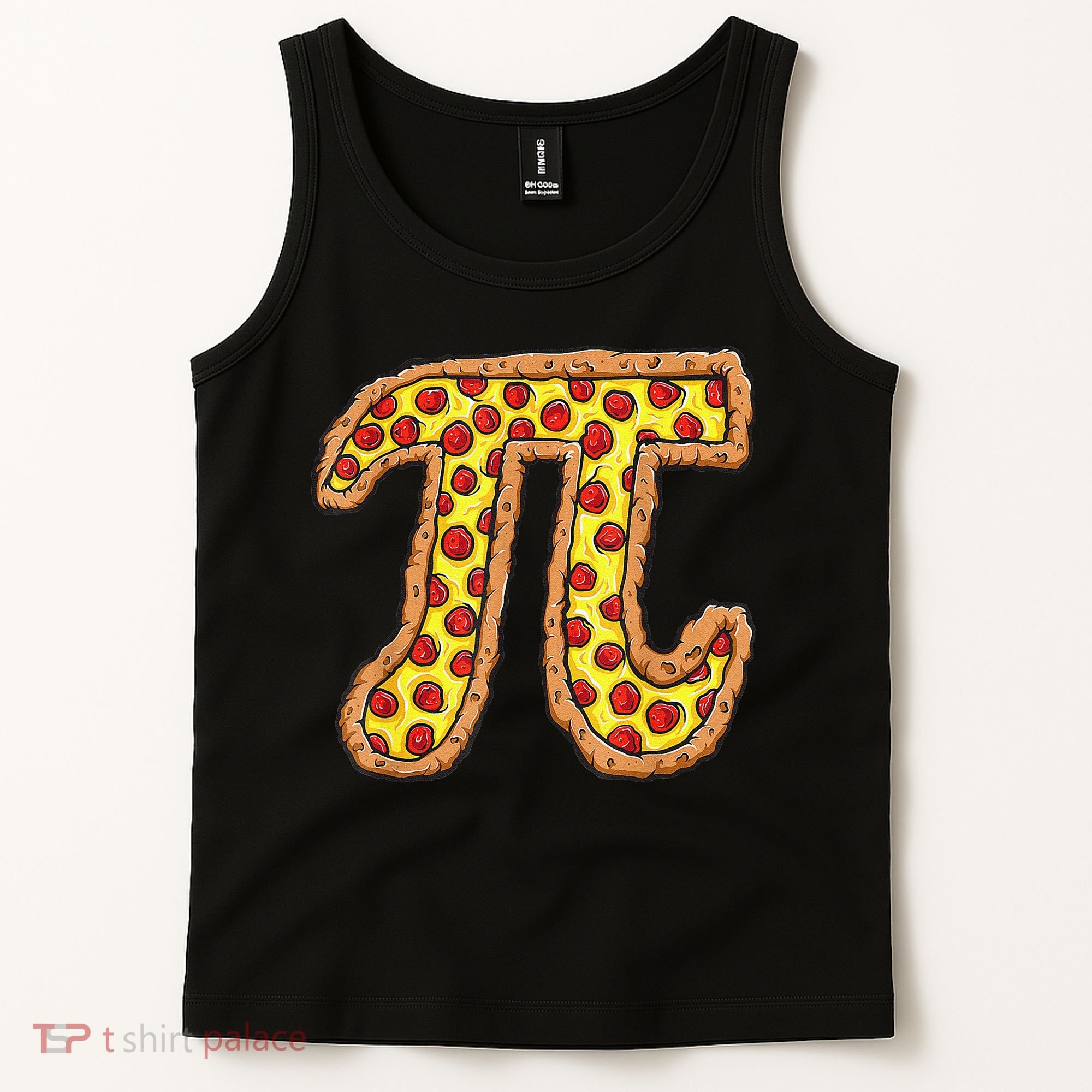 Pizza Pi Funny Pi day gift funny Pizza Tank Top