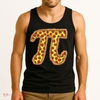 Pizza Pi Funny Pi day gift funny Pizza Tank Top thumb 3