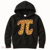 Pizza Pi Funny Pi day gift funny Pizza Kids Hoodie thumb 0