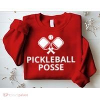 Pickleball Posse Funny Pickleball Quote Pickleball Lovers Sweatshirt thumb 2