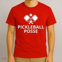 Pickleball Posse Funny Pickleball Quote Pickleball Lovers T-Shirt thumb 3