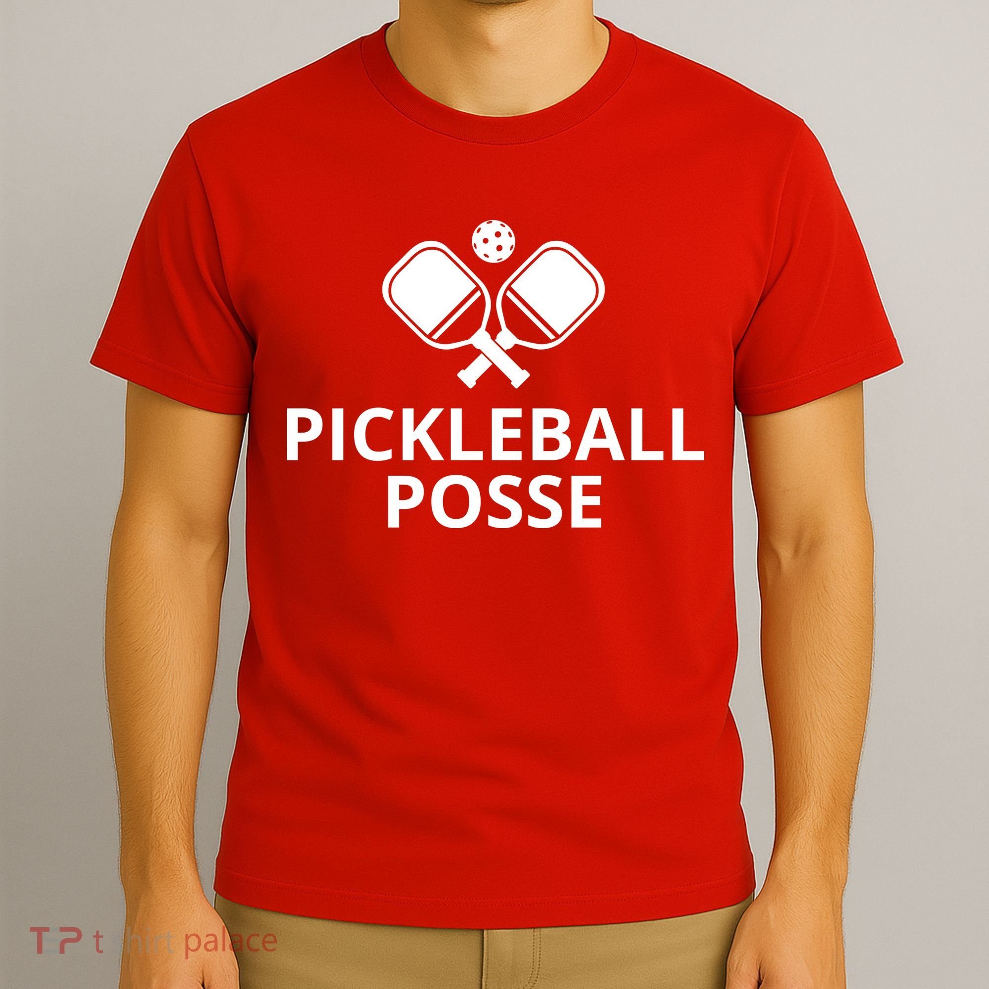 Pickleball Posse Funny Pickleball Quote Pickleball Lovers T-Shirt