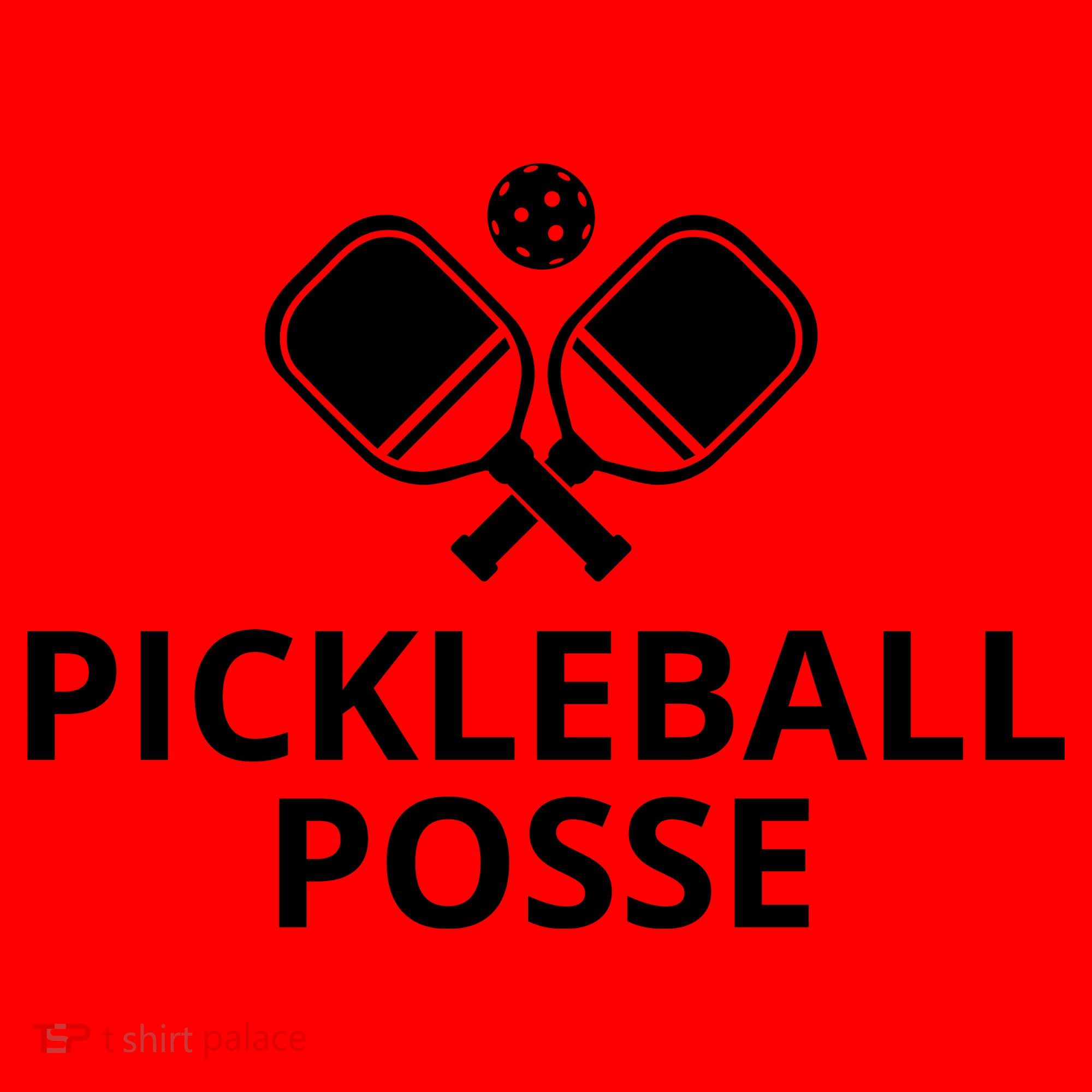 Pickleball Posse Funny Pickleball Quote Pickleball Lovers Santa Hat