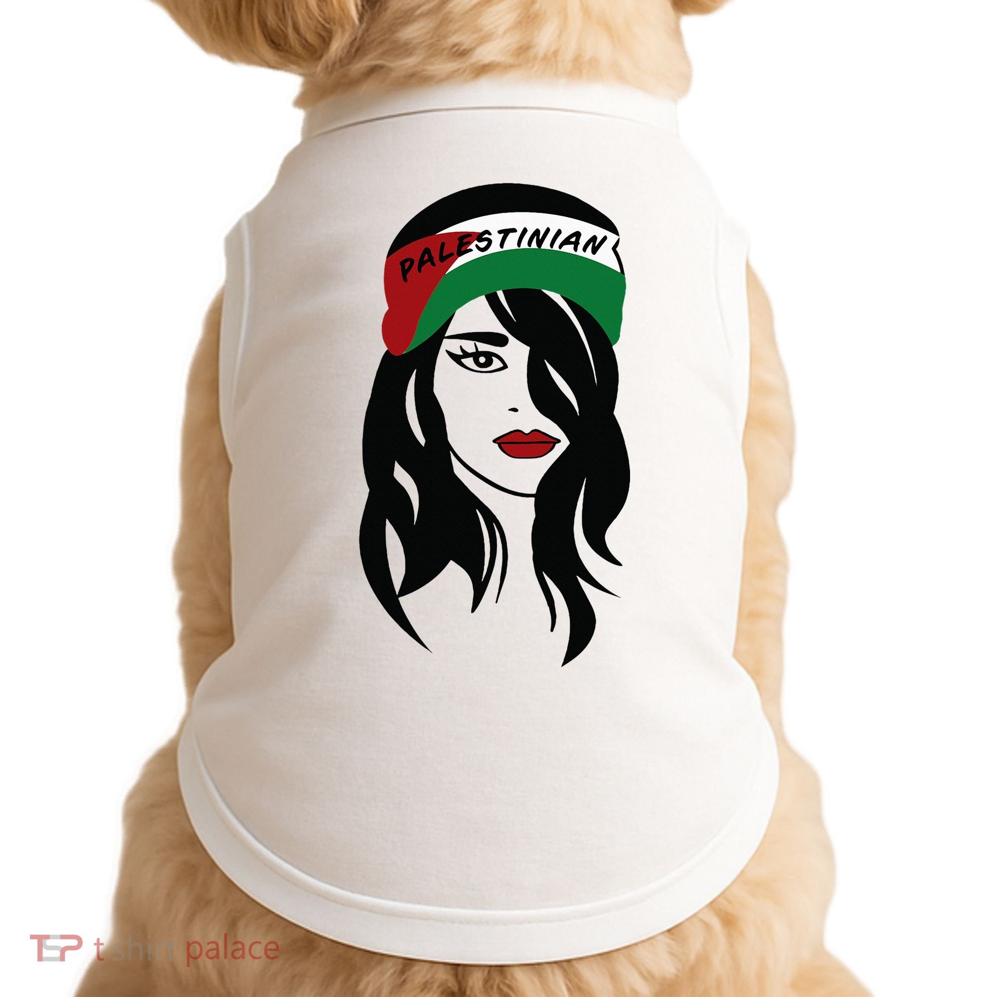 Palestinian Palestine Flag Palestinians Doggie Tank