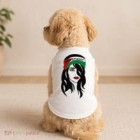 Palestinian Palestine Flag Palestinians Doggie Tank thumb 2