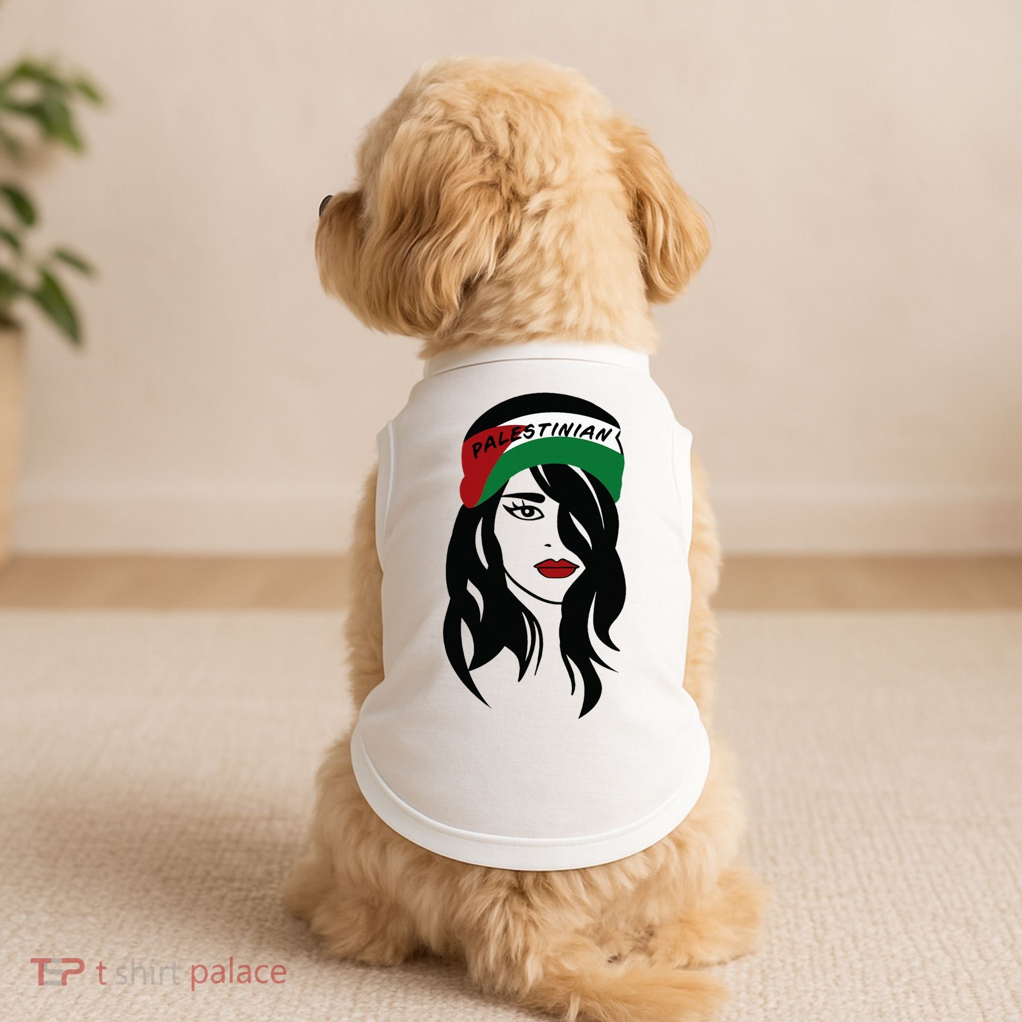 Palestinian Palestine Flag Palestinians Doggie Tank