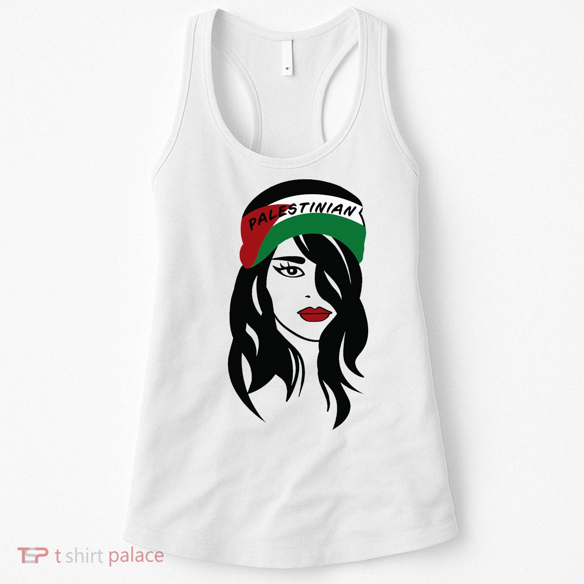 Palestinian Palestine Flag Palestinians Women's Tank Top