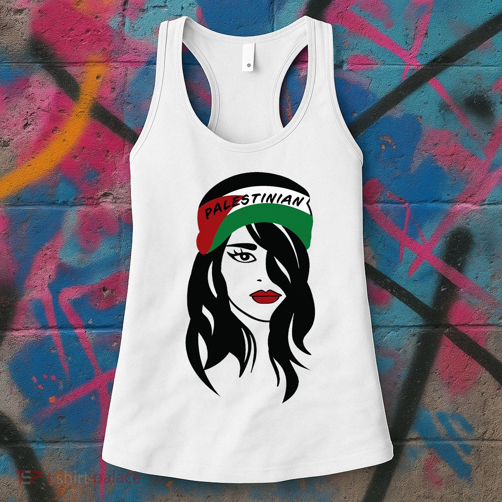 Palestinian Palestine Flag Palestinians Women's Tank Top