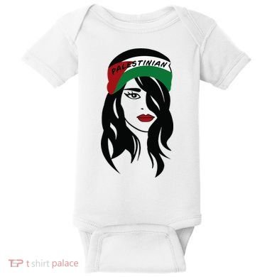 Palestinian Palestine Flag Palestinians Baby Bodysuit
