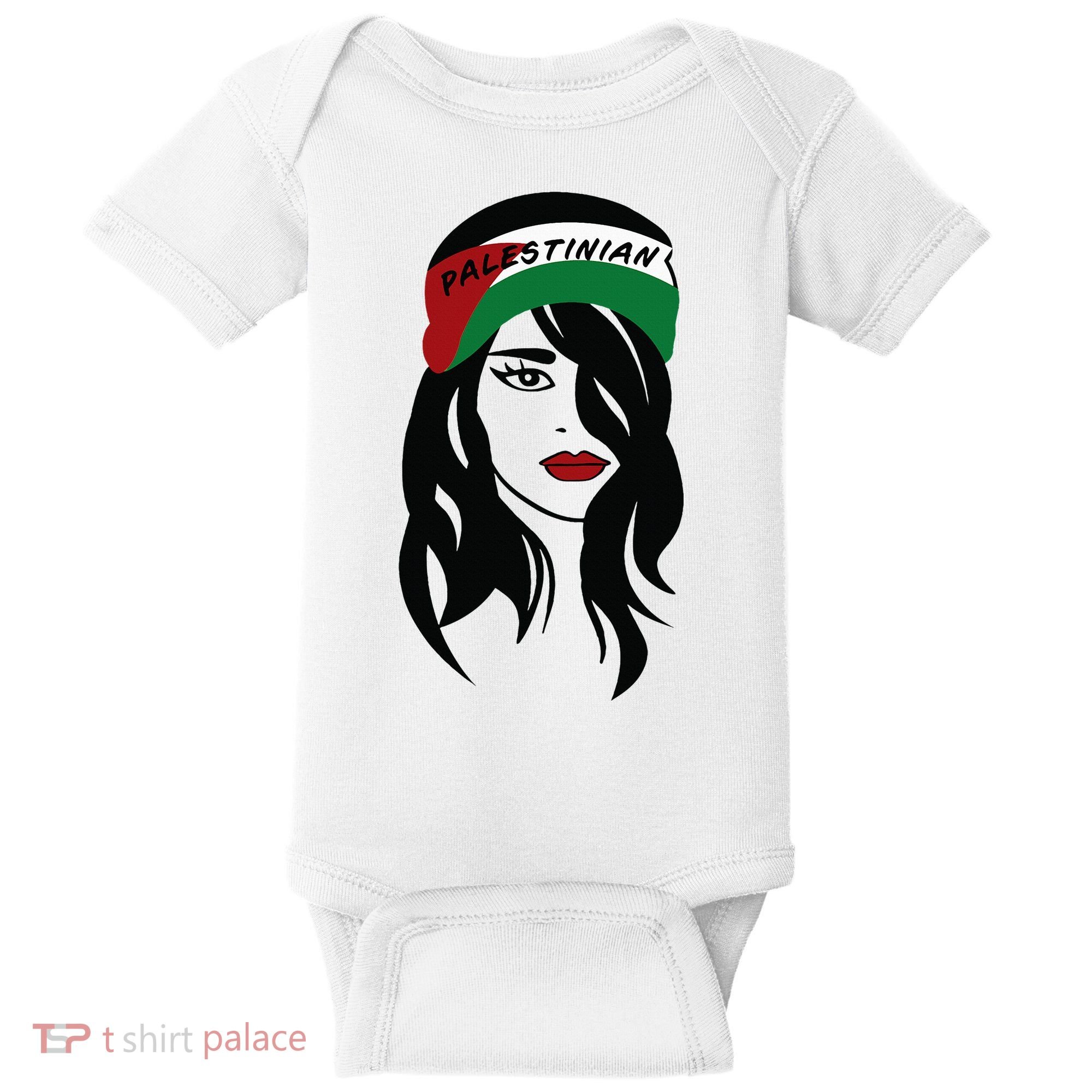 Palestinian Palestine Flag Palestinians Baby Bodysuit
