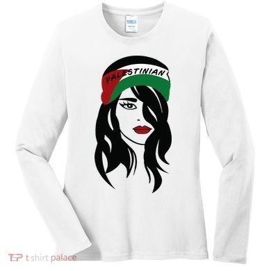 Palestinian Palestine Flag Palestinians Women's Long Sleeve Shirt