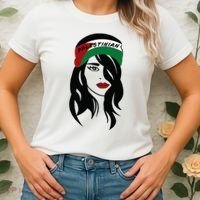 Palestinian Palestine Flag Palestinians Women's T-Shirt thumb 2