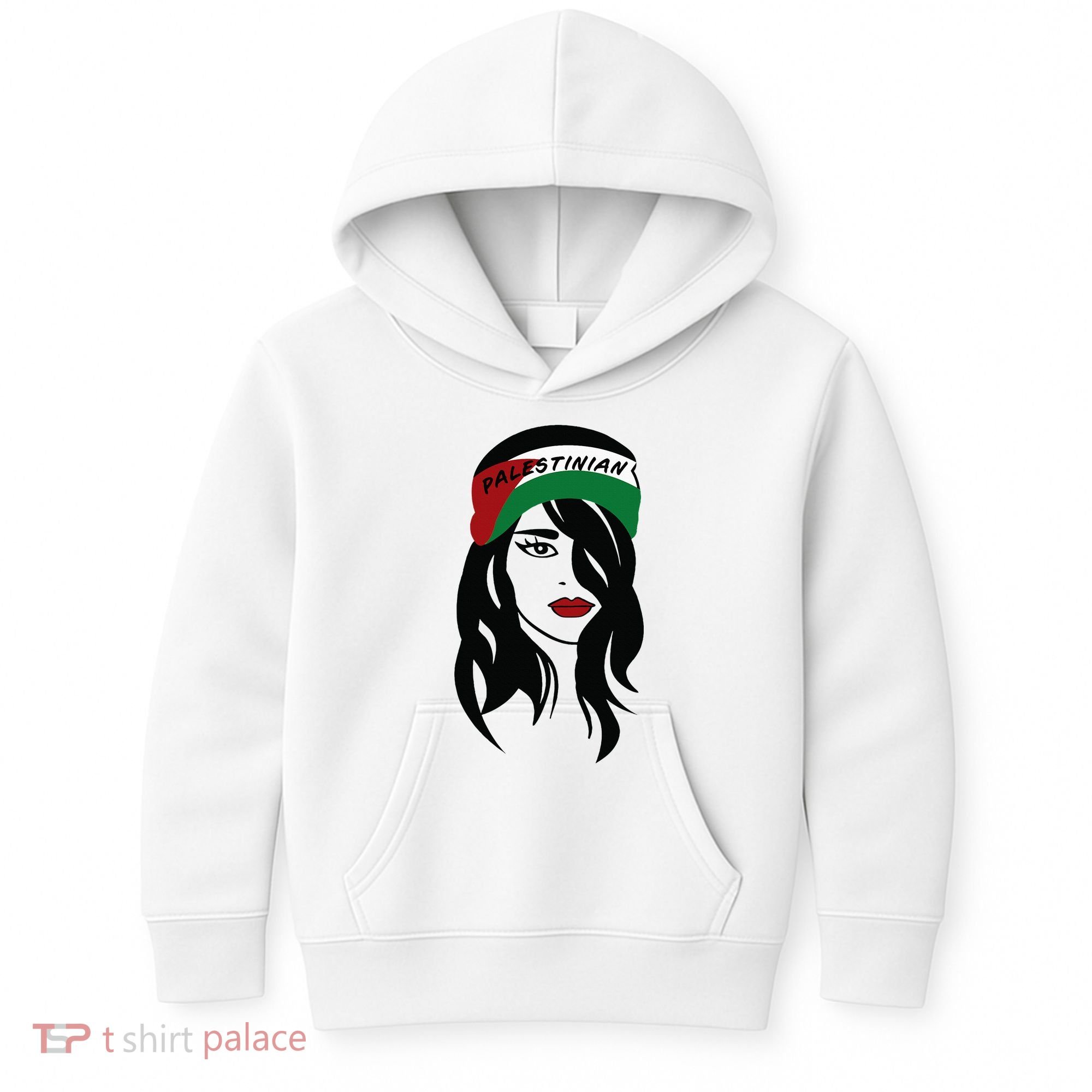 Palestinian Palestine Flag Palestinians Kids Hoodie