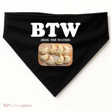 Pierogi Polish Food USA-Made Doggie Bandana