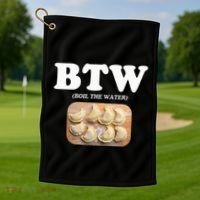 Pierogi Polish Food Golf Towel thumb 1