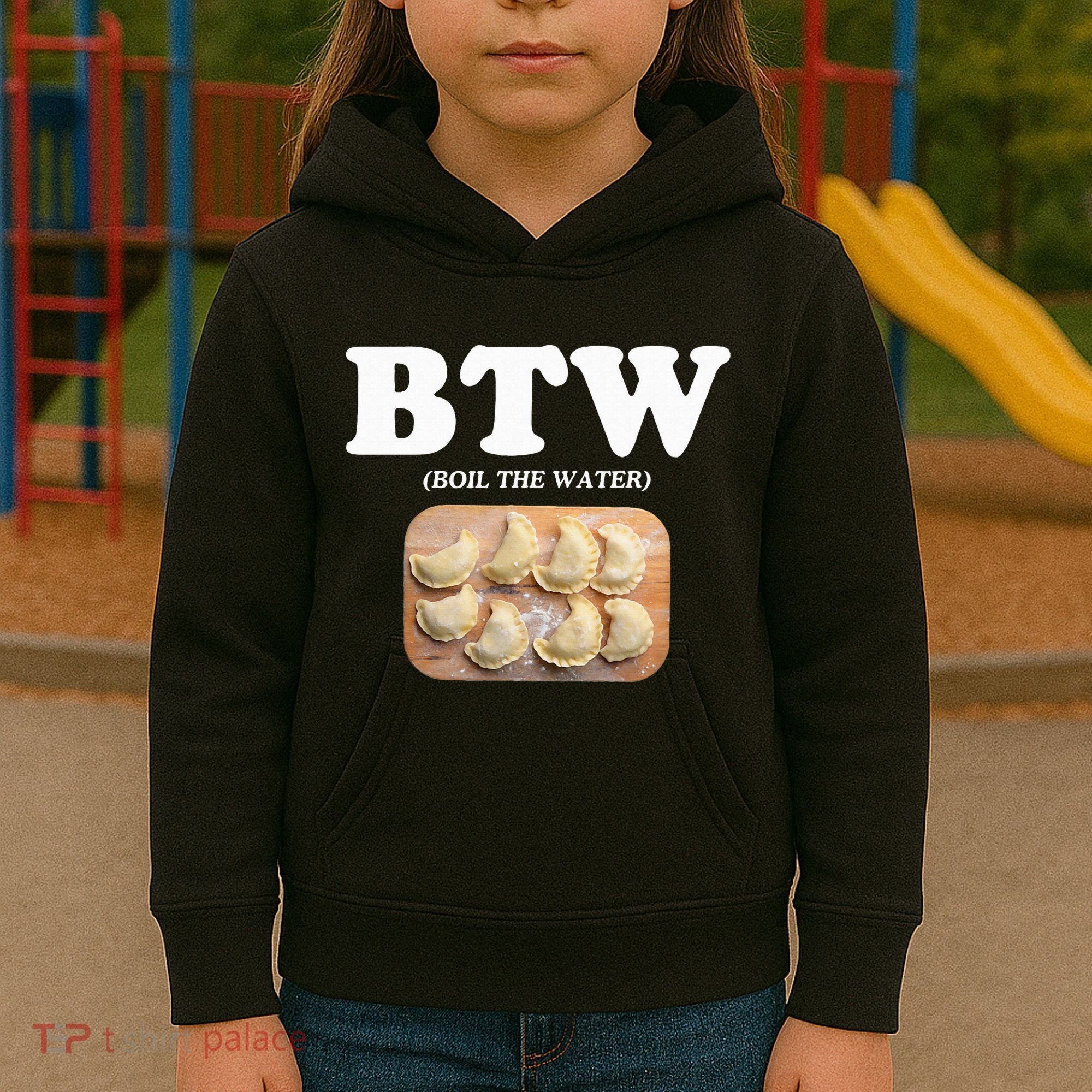 Pierogi Polish Food Kids Hoodie