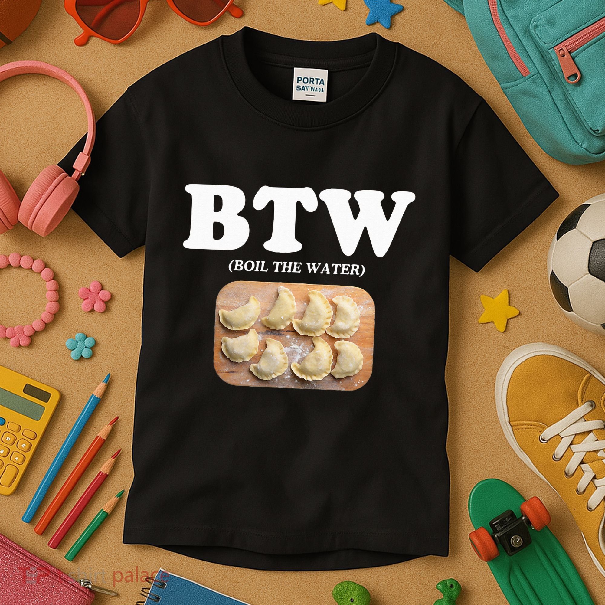Pierogi Polish Food Kids T-Shirt