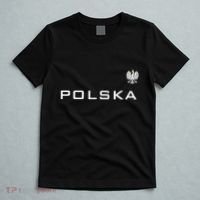 Polska Poland Flag Sports Athletic Jersey Style T-Shirt thumb 5