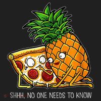 Pineapple Pizza Funny Pepperoni Pizzas Women's Sweatshirt thumb 2