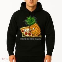 Pineapple Pizza Funny Pepperoni Pizzas Hoodie thumb 2