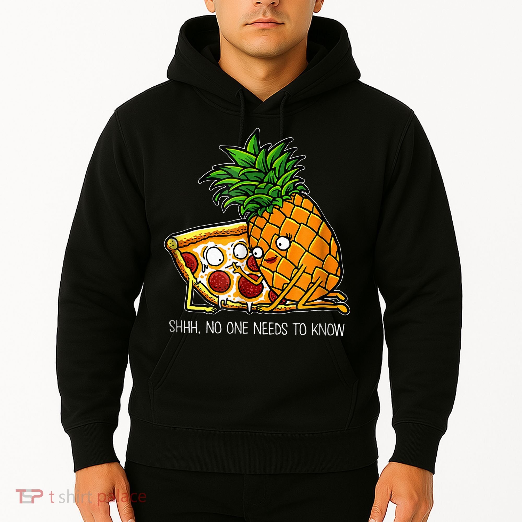 Pineapple Pizza Funny Pepperoni Pizzas Hoodie