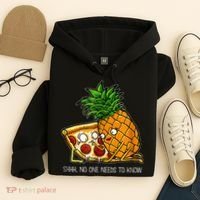 Pineapple Pizza Funny Pepperoni Pizzas Hoodie thumb 4