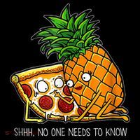 Pineapple Pizza Funny Pepperoni Pizzas T-Shirt thumb 7