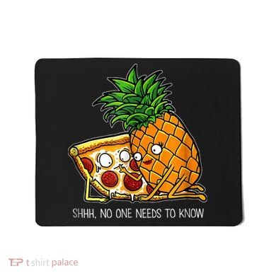 Pineapple Pizza Funny Pepperoni Pizzas Mousepad