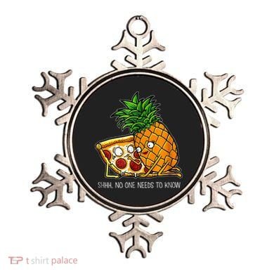 Pineapple Pizza Funny Pepperoni Pizzas Ornament