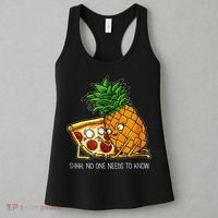 Pineapple Pizza Funny Pepperoni Pizzas Women's Tank Top thumb 3