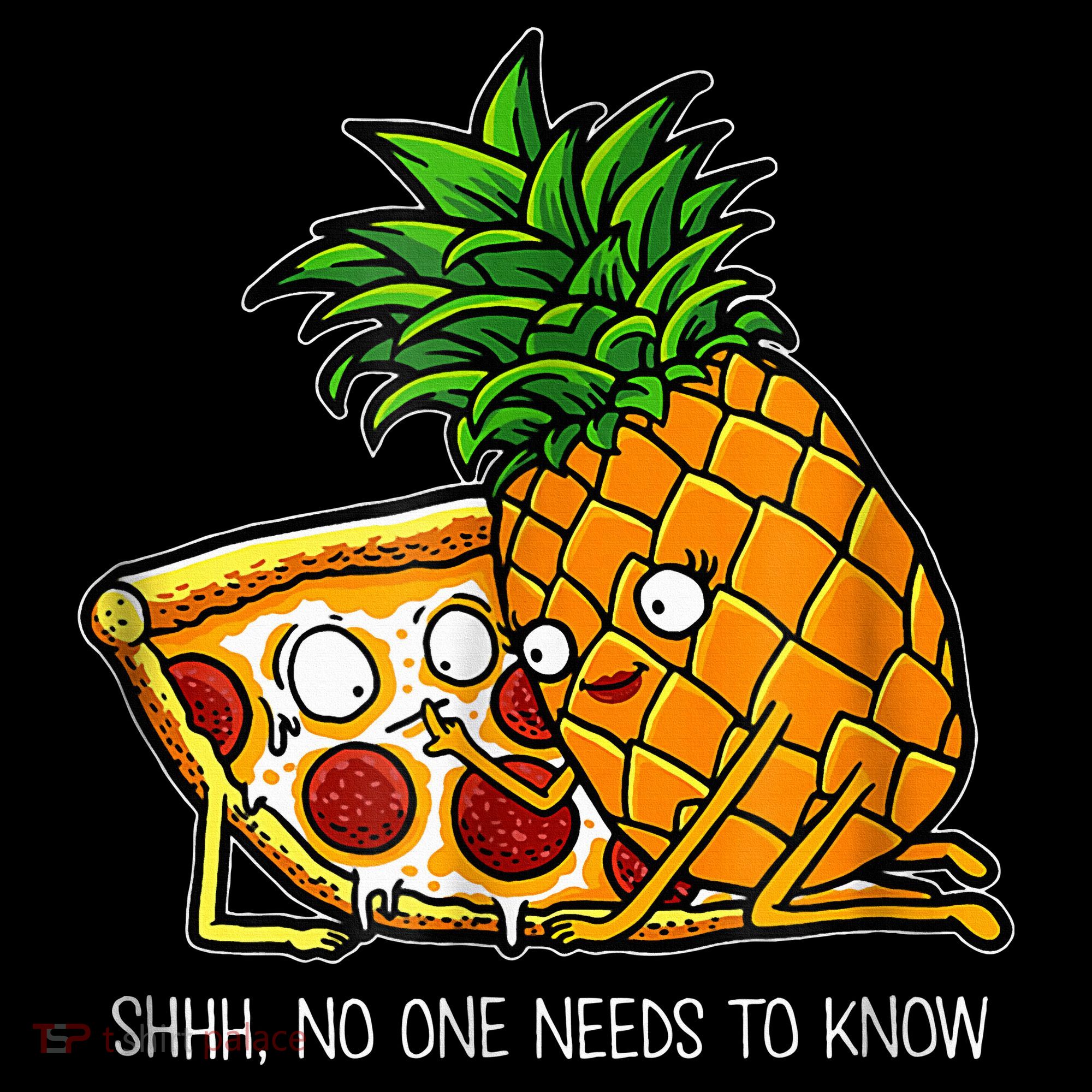 Pineapple Pizza Funny Pepperoni Pizzas Toddler Hoodie