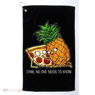 Pineapple Pizza Funny Pepperoni Pizzas Golf Towel