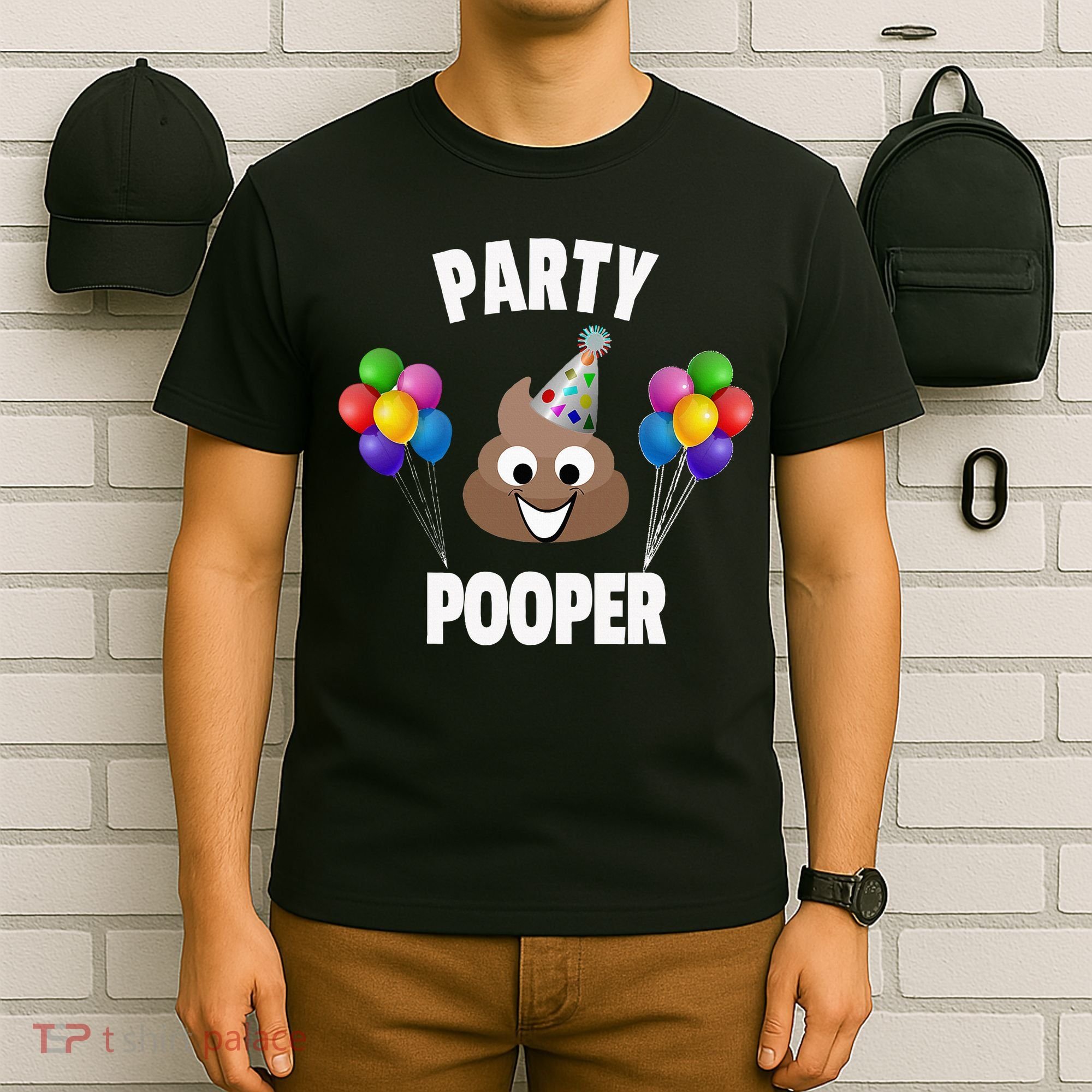 Party Pooper Funny Birthday Party For Birthday Gift T-Shirt