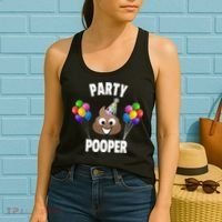 Party Pooper Funny Birthday Party For Birthday Gift Women's Tank Top thumb 2