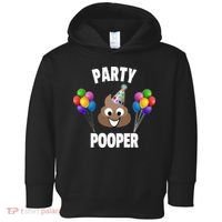 Party Pooper Funny Birthday Party For Birthday Gift Toddler Hoodie thumb 0