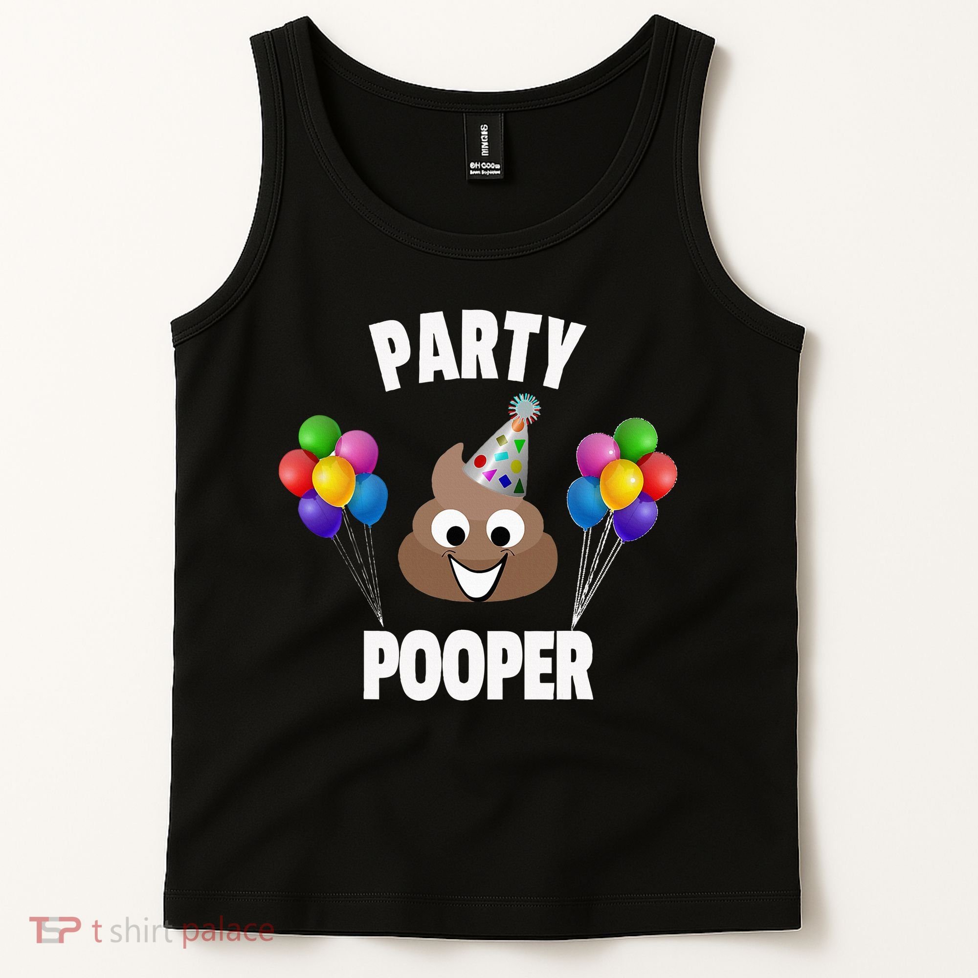 Party Pooper Funny Birthday Party For Birthday Gift Tank Top