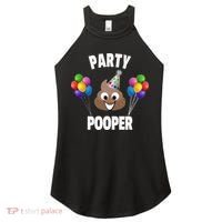 Party Pooper Funny Birthday Party For Birthday Gift Women's Perfect Tri Rocker Tank thumb 0