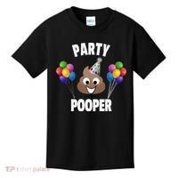 Party Pooper Funny Birthday Party For Birthday Gift Kids T-Shirt thumb 0