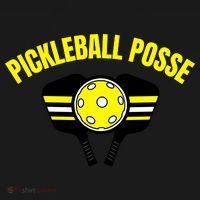 Pickleball Posse Funny Pickleball Quote Pickleball Lovers Apron thumb 3