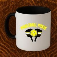 Pickleball Posse Funny Pickleball Quote Pickleball Lovers Coffee Mug thumb 2
