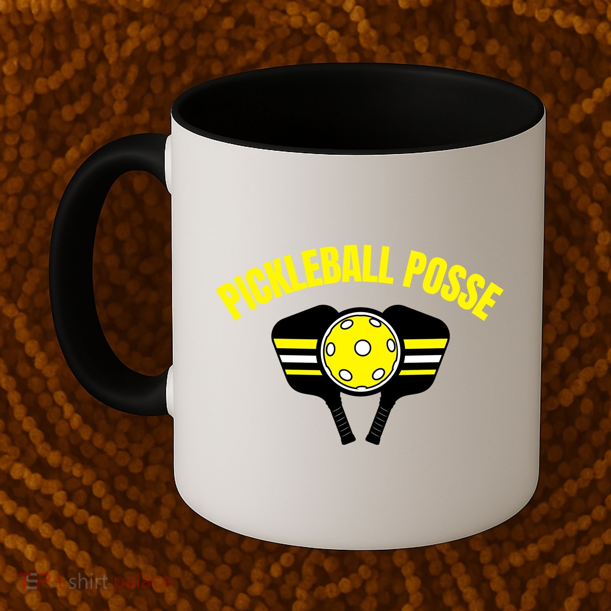 Pickleball Posse Funny Pickleball Quote Pickleball Lovers Coffee Mug
