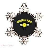 Pickleball Posse Funny Pickleball Quote Pickleball Lovers Ornament thumb 0
