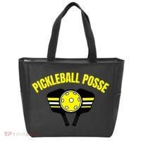 Pickleball Posse Funny Pickleball Quote Pickleball Lovers Tote Bag thumb 0
