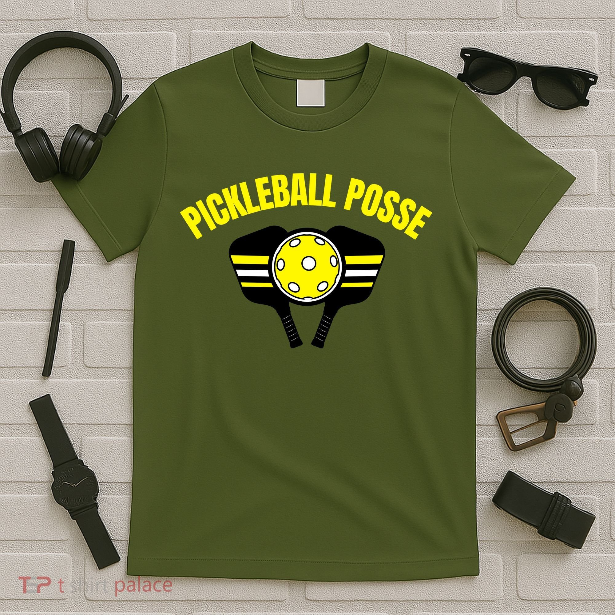 Pickleball Posse Funny Pickleball Quote Pickleball Lovers T-Shirt
