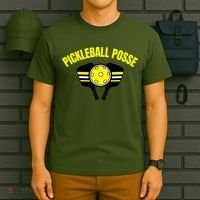 Pickleball Posse Funny Pickleball Quote Pickleball Lovers T-Shirt thumb 6