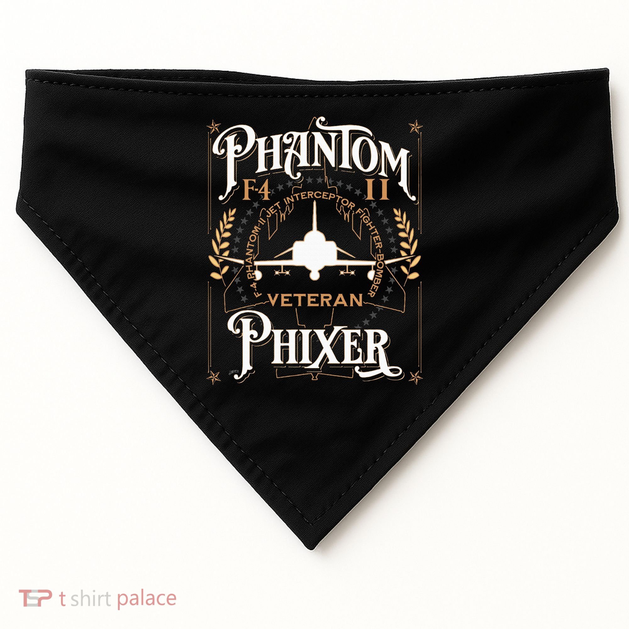 Phantom Phixer F4 Phantom Aircraft Maintainer Veteran USA-Made Doggie Bandana